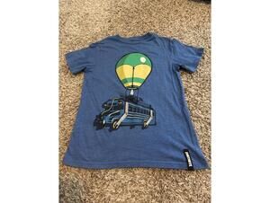 Fortnite Kids Blue Graphic Tee L